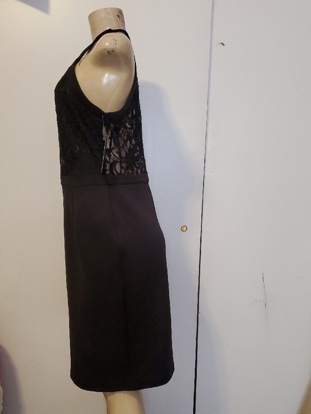 Enfocus Studio Black Sequin Sheath Midi Dress - Picture 4 of 12